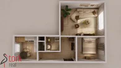 Na predaj 2-izbový byt, 50 m², Považská Bystrica, SNP
