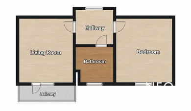 Na predaj 2-izbový byt, 37 m², Moravany nad Váhom, Jarná