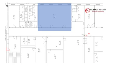 Na prenájom komerčné, 71 m², Košice-Juh, Južná trieda