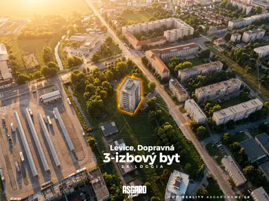 Mieszkania na sprzedaż, 3-pokojowe, Levice · €112 000