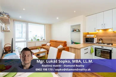 Mieszkania na sprzedaż, 2-pokojowe, Košice-Dargovských hrdinov · €177 000