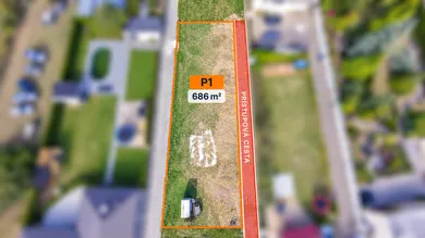 Na predaj pozemok, 686 m², Buková