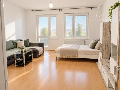 Kiadó lakások, 1-szobás, Bratislava-Petržalka · €600
