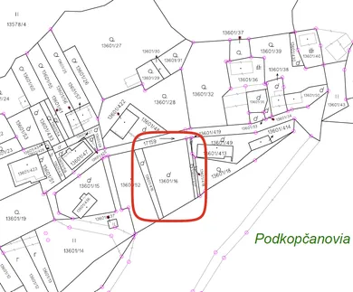 Działki na sprzedaż, Žilina · €83 000