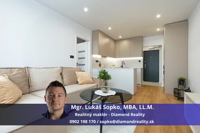 Mieszkania na sprzedaż, 2-pokojowe, Košice-Nad jazerom · €185 000