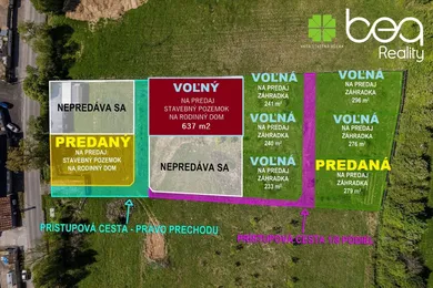 Na predaj pozemok, 637 m², Levoča, Kežmarská cesta