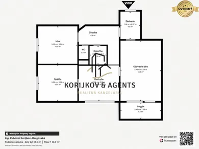 Na predaj 3-izbový byt, 69 m², Košice-Staré Mesto, Dargovská