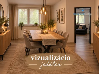 Na predaj 3-izbový byt, 64 m², Vráble, Kaška