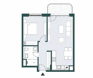 Na predaj 2-izbový byt, 53 m², Bratislava-Ružinov, Košická
