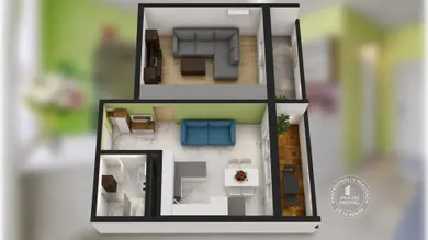 Na prenájom 2-izbový byt, 51 m², Bratislava-Petržalka, Šustekova