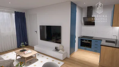 Apartments for sale, 2-room in Košice-Dargovských hrdinov · €182,000