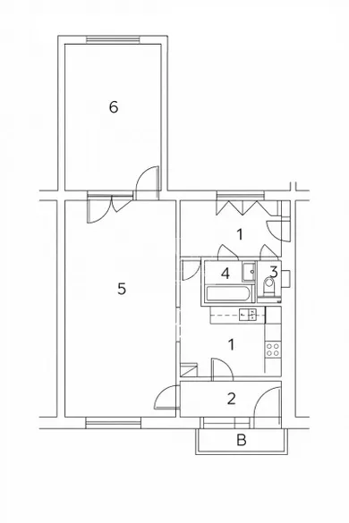Mieszkania na sprzedaż, 2-pokojowe, Košice-Sever · €182 999