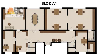 Na prenájom komerčné, 224 m², Zvolen, Námestie SNP