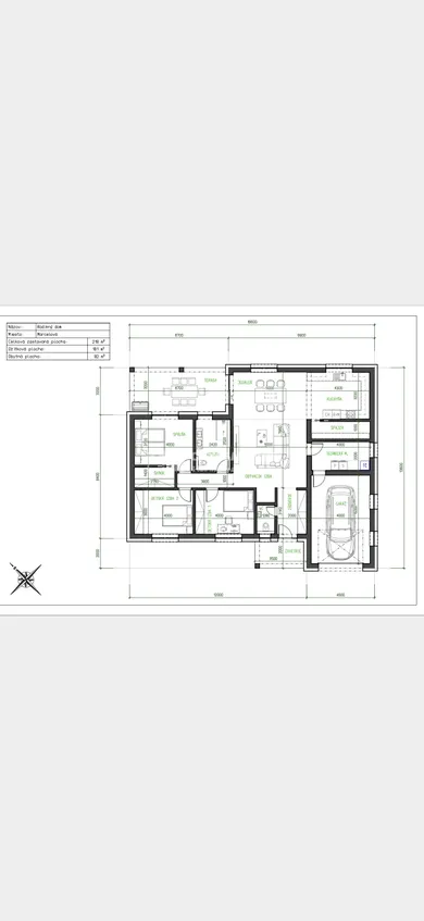 Na predaj 4-izbový dom, 181 m², Marcelová