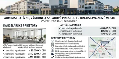 Lokale komercyjne na sprzedaż, Bratislava-Nové Mesto · €85 000