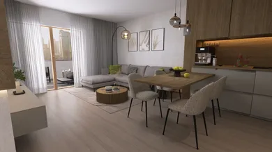 Na predaj 2-izbový byt, 52 m², Dolný Kubín, J. Hollého