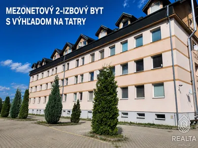 Apartments for sale, 2-room in Poprad · €125,500