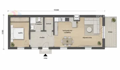 Na predaj 2-izbový dom, 70 m², Lúka