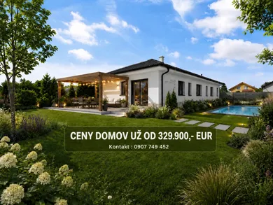 Domy na sprzedaż, 4-pokojowe, Veľký Biel · €329 900
