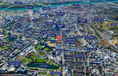 Byty na prenájom 1-izbový, Bratislava-Nové Mesto · €550