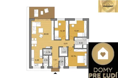 Na predaj dom v Bernolákovo · €409 000 · Novostavba