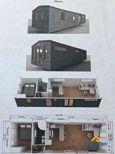 Na predaj rekreačný dom, 48 m², Nevoľné