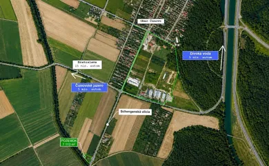 Na predaj pozemok, 50 m², Bratislava-Čunovo, Schengenská