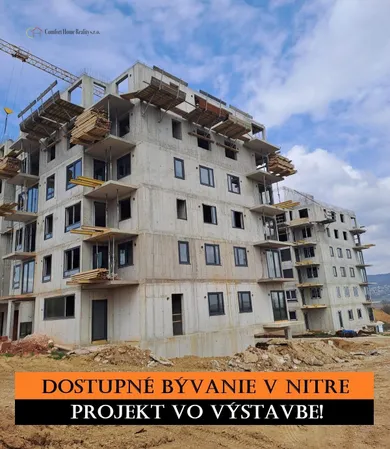 Mieszkania na sprzedaż, 3-pokojowe, Nitra · €307 100