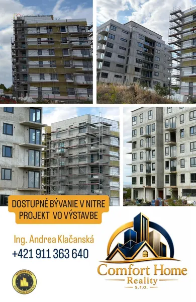 Mieszkania na sprzedaż, 1-pokojowe, Nitra · €146 700