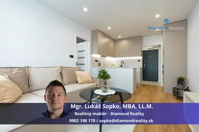 Eladó lakások, 2-szobás, Košice-Nad jazerom · €185 000