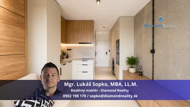 Mieszkania na sprzedaż, 1-pokojowe, Košice-Západ · €139 000