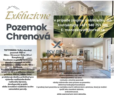 Land for sale in Nitra · €350,000