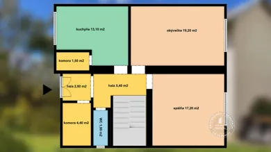 Na predaj 5-izbový dom, 504 m², Kamienka