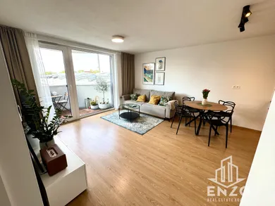 Na prenájom 2-izbový byt, 56 m², Bratislava-Petržalka, Údernícka