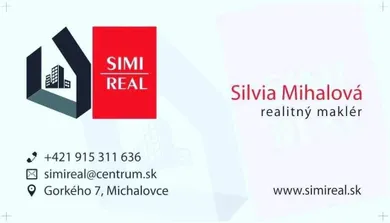 Na predaj 2-izbový byt, 55 m², Michalovce, Prof. Hlaváča