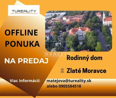 Eladó házak, Zlaté Moravce · €105 000