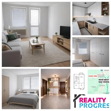 Mieszkania na sprzedaż, 3-pokojowe, Nové Mesto nad Váhom · €105 000
