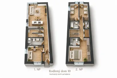 Na predaj 5-izbový dom, 128 m², Bratislava-Záhorská Bystrica, Donská