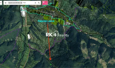 Na predaj pozemok, 662 m², Rajecká Lesná