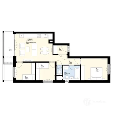 Byty na predaj 4-izbový, Kysucké Nové Mesto · €230 000