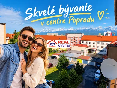 Apartments for sale, 2-room in Poprad · €165,000