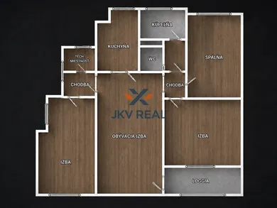 Na predaj 4-izbový byt, 85 m², Trnava, .