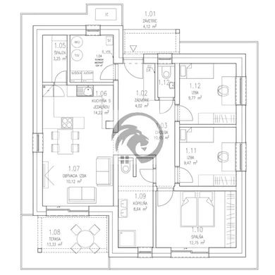 Na prenájom 4-izbový dom, 108 m², Hronské Kosihy