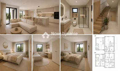 Na predaj dom v Bratislava-Záhorská Bystrica · €470 000 · Novostavba