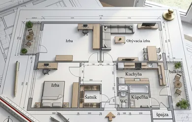 Byty na predaj 3-izbový, Ružomberok · €138 000