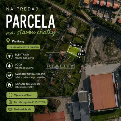 Pozemky na predaj, Piešťany · €44 999