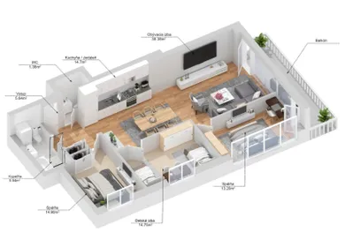 Na predaj byt v Bratislava-Ružinov · €799 000 · Novostavba