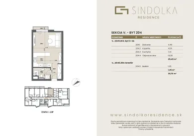 Na predaj 1-izbový byt, 35 m², Nitra, Dražovská