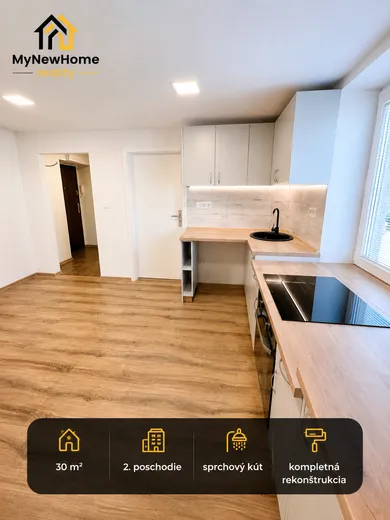 Eladó lakások, 1-szobás, Handlová · €49 990