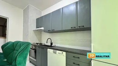 Na prenájom 2-izbový byt, 49 m², Prievidza